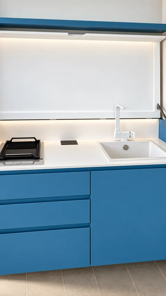 Cucina da esterno su misura, dettaglio