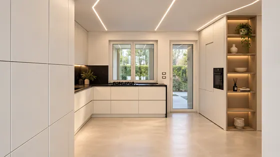Cucina su misura ad angolo